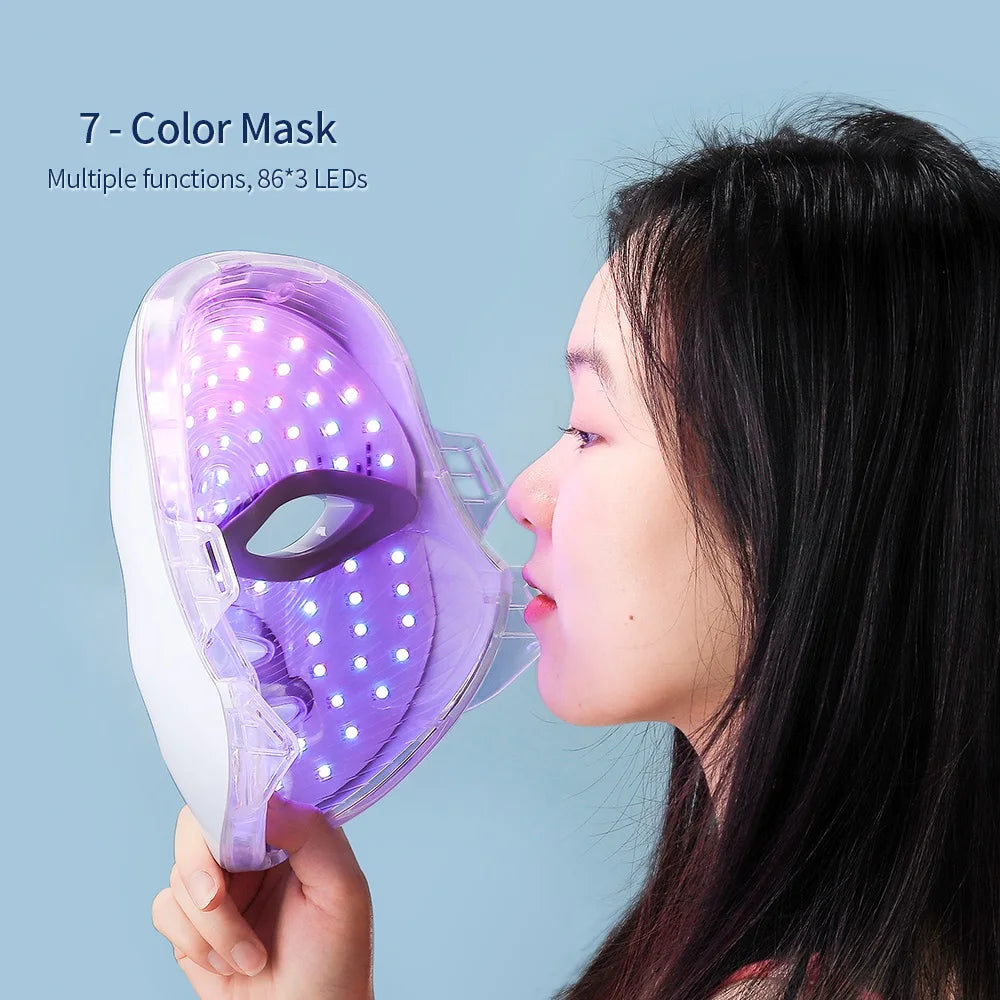 Dove Oaks LumaGlow 7+ LED Facial & Neck Mask