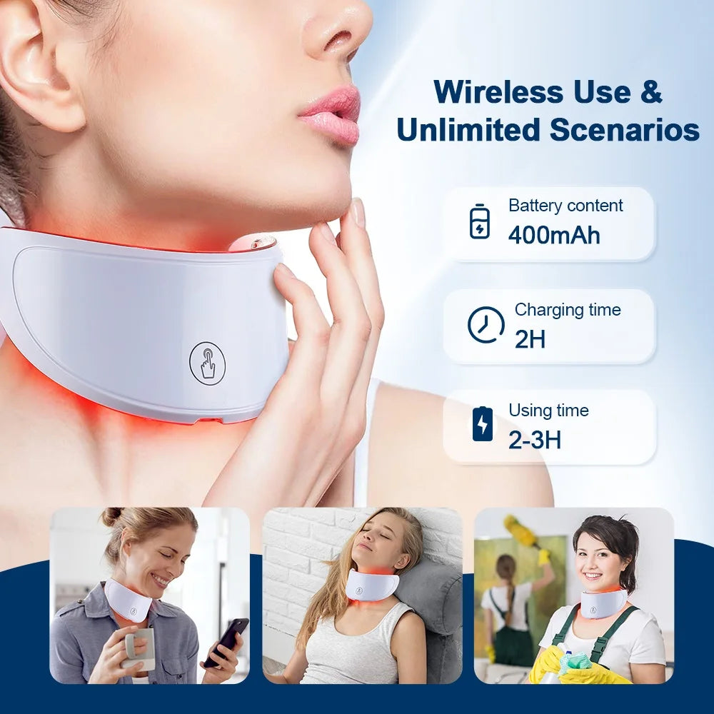 Dove Oaks LumaGlow 7+ LED Facial & Neck Mask
