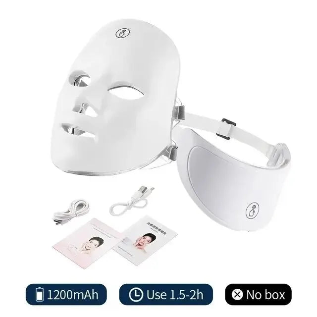 Dove Oaks LumaGlow 7+ LED Facial & Neck Mask