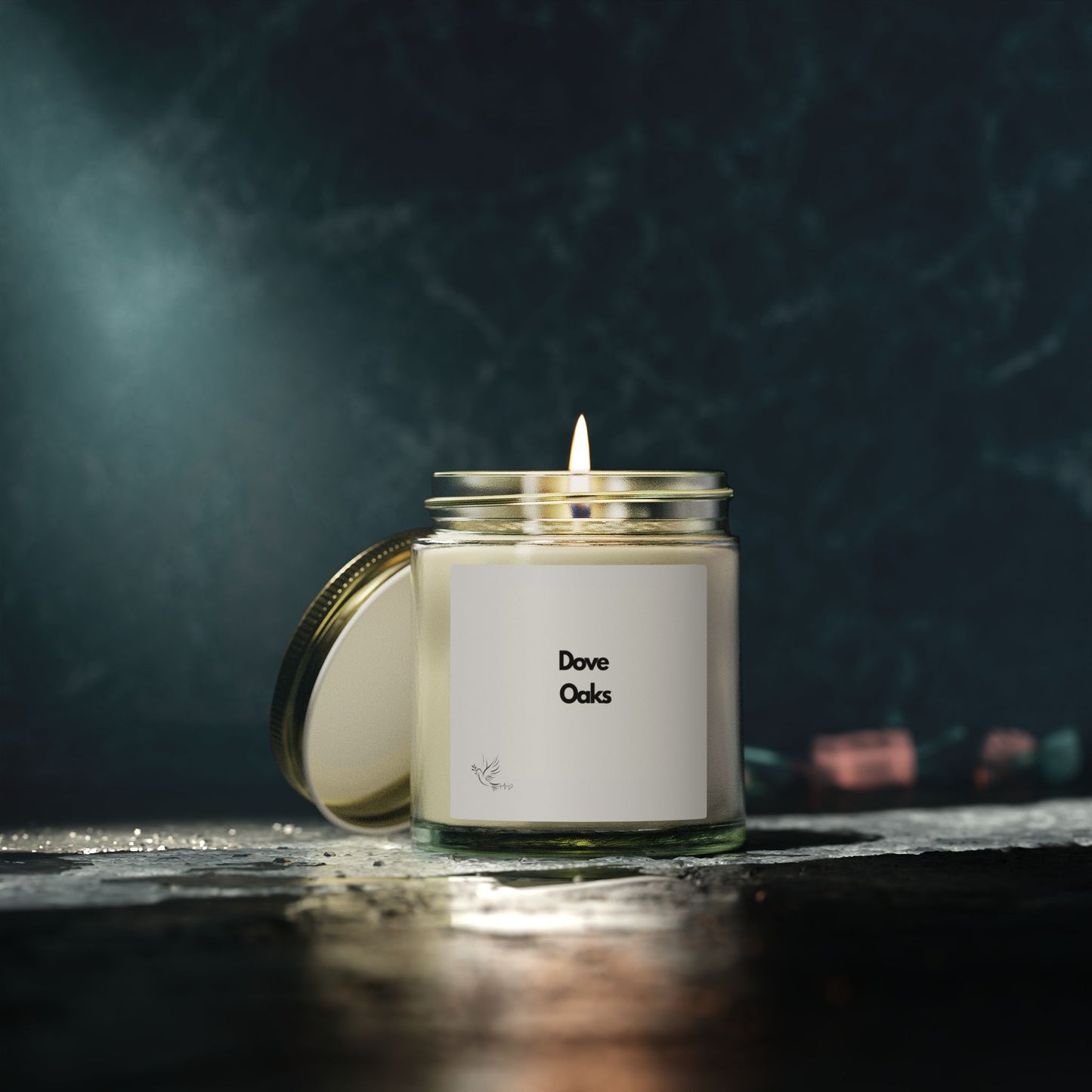 Dove Oaks Scented Candle, Coconut Apricot Wax— 4oz